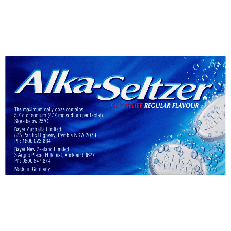 Alka Seltzer Regular Tab 20