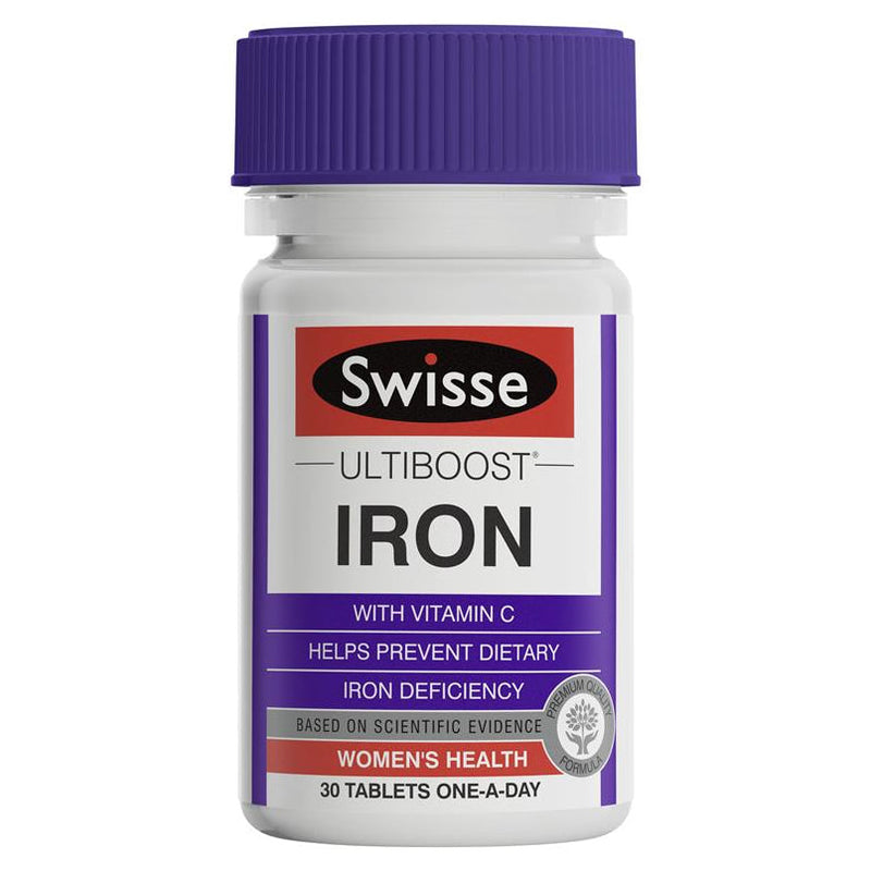 Swisse Ultiboost Iron 30 Tablets