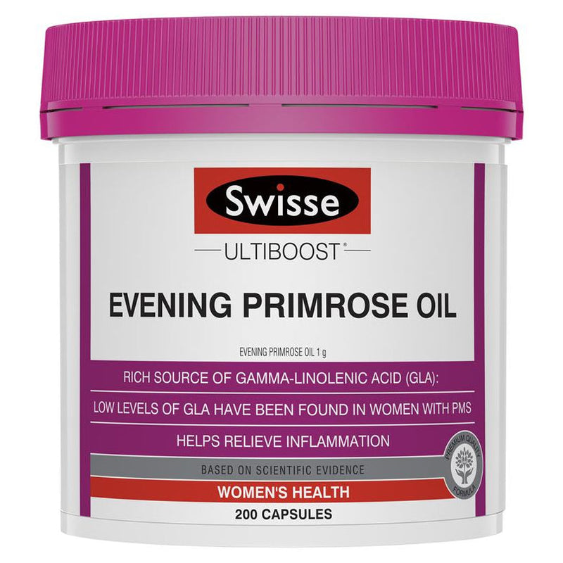 Swisse Ultiboost Evening Primrose Oil 200 Capsules