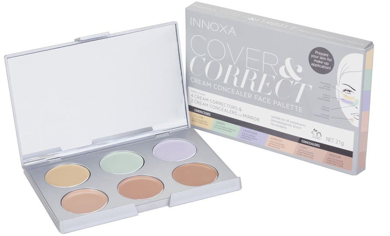 Innoxa Cover & Correct Cream Concealer Palette 1 Kit