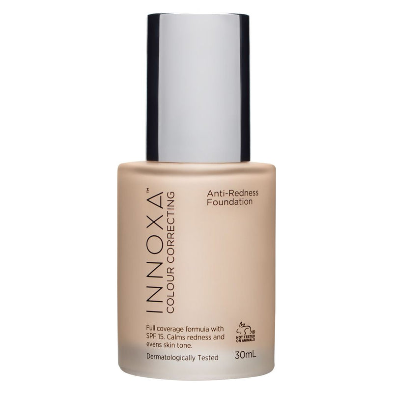 Innoxa Anti-Redness Foundation 30ml Sand