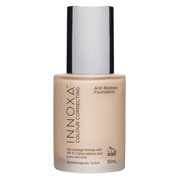 Innoxa Anti-Redness Foundation 30ml Golden