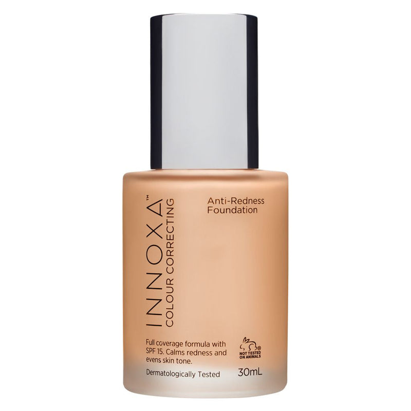 Innoxa Anti-Redness Foundation 30ml Sand