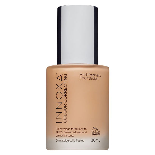 Innoxa Anti-Redness Foundation 30ml Ivory