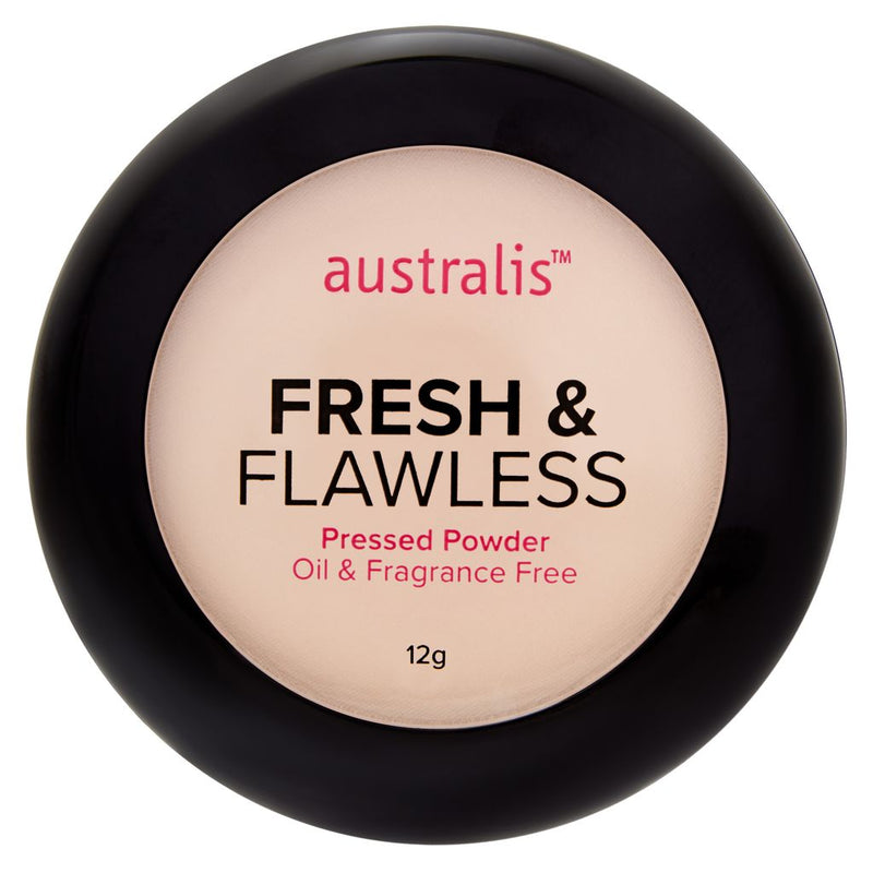 Australis Fresh & Flawless Pressed Powder 11g Darkest Olive