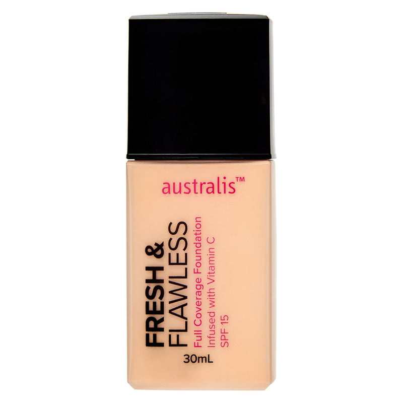 Australis Fresh & Flawless Foundation 30ml Pearl