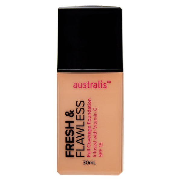 Australis Fresh & Flawless Foundation 30ml Fawn