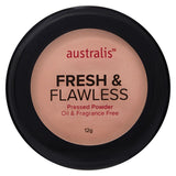 Australis Fresh & Flawless Pressed Powder 11g Deep Golden