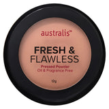 Australis Fresh & Flawless Pressed Powder 11g Darkest Olive