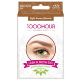 1000HOUR Plant Based Lash & Brow Dye Kit Medium Brown