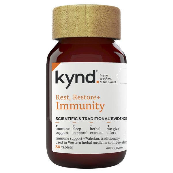 Kynd Rest, Restore+ Immunity 30s