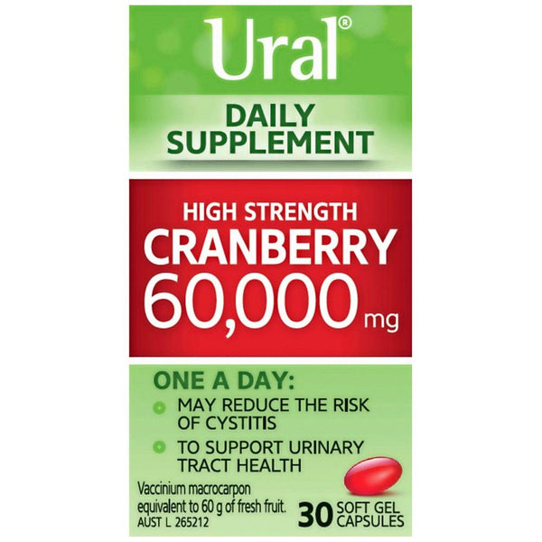 Ural High Strength Cranberry 30 Capsules