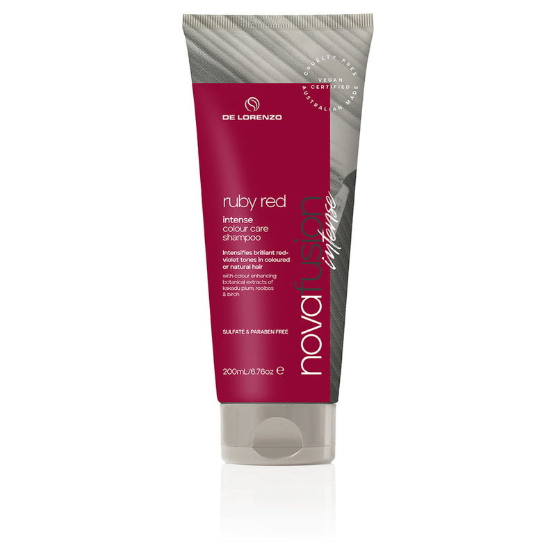 De Lorenzo Novafusion Colour Care Shampoo Intense Ruby Red 200ml