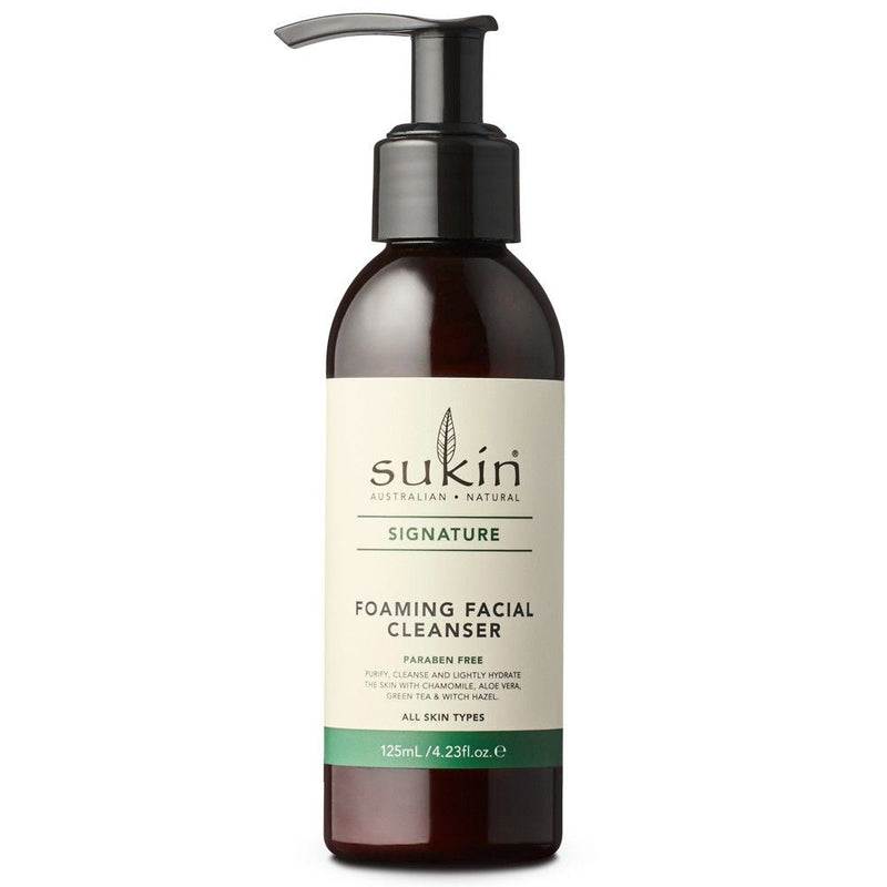 Sukin Signature Foaming Facial Cleanser 125ml Pump