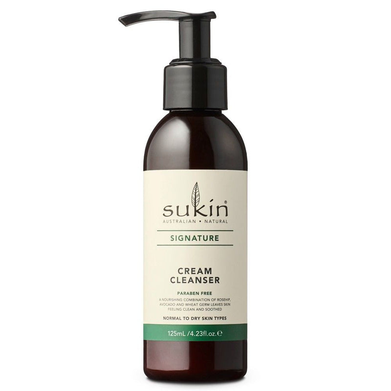 Sukin Signature Cream Cleanser 125ml Pump