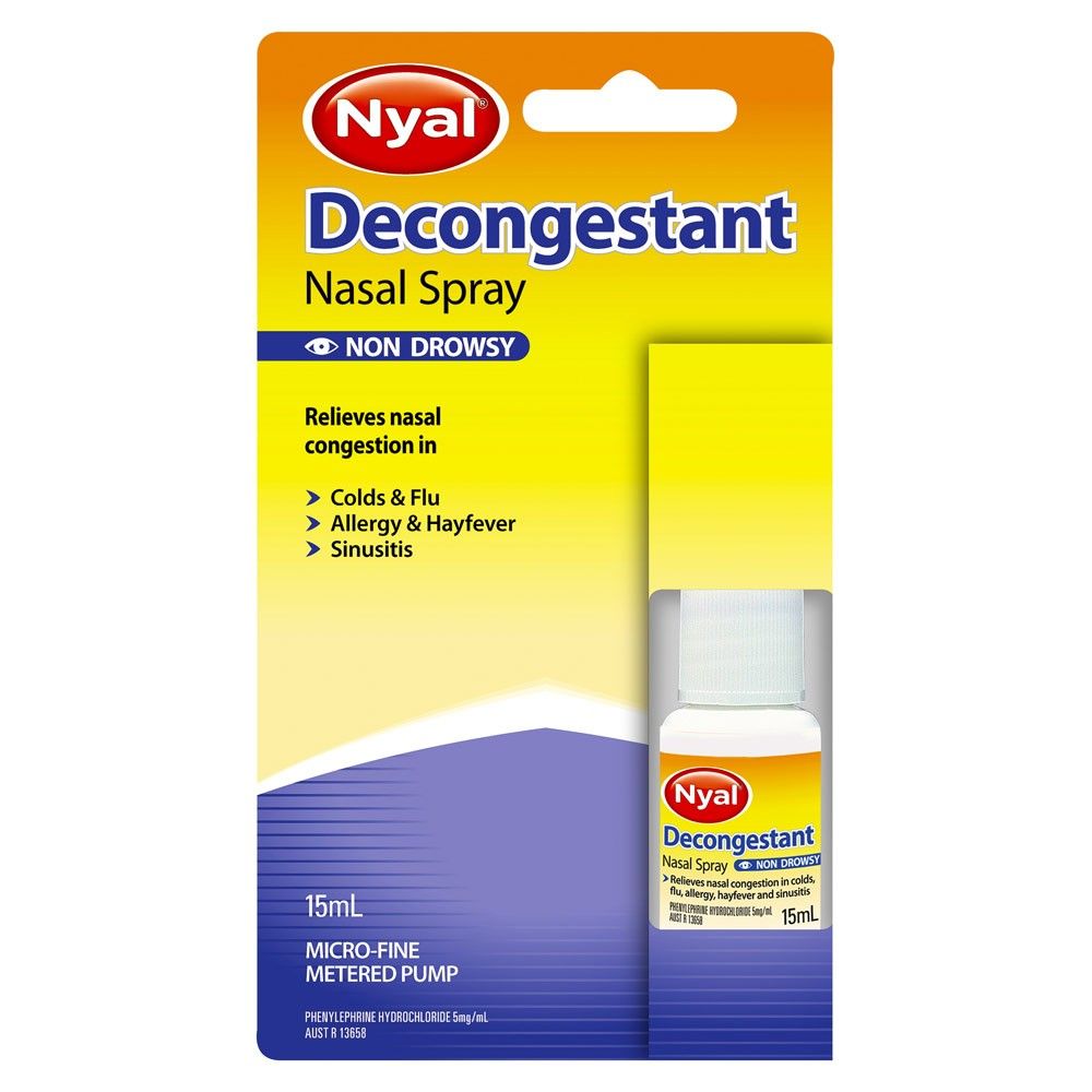 Nyal Nasal Decongestion Spray 15ml – Fresh Beauty Co.