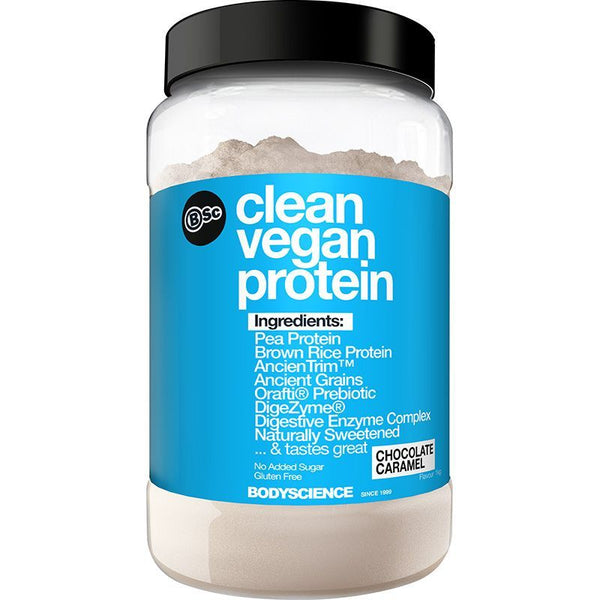 Body Science Clean Vegan Protein Chocolate Caramel 1 kg