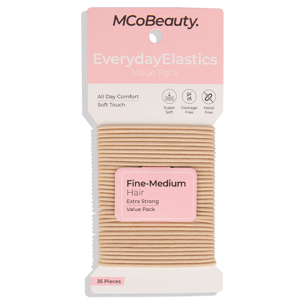 MCoBeauty Everyday Elastics Fine To Medium Hair Value Pack - Blonde