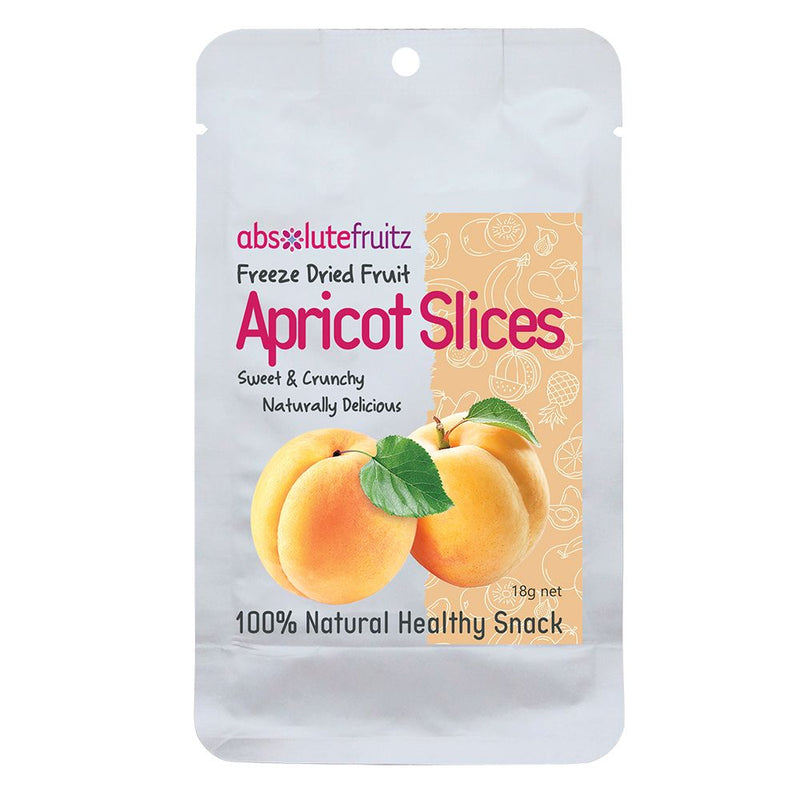 Absolute Fruitz Freeze Dried Apricot Slices 18g