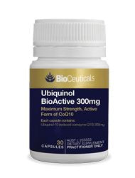 BioCeuticals Ubiquinol Bioactive 300mg30