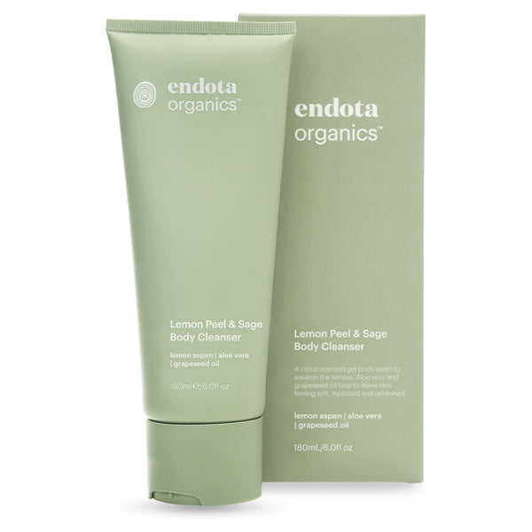 endota Lemon Peel & Sage Body Cleanser 180ml