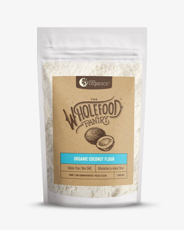 Nutra Organics The Wholefood Pantry Organic Coconut Flour 250g