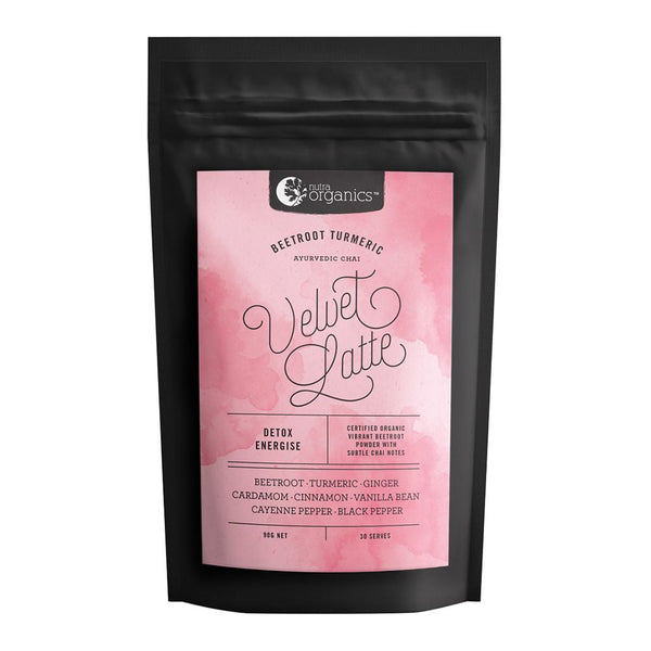 Nutra Organics Velvet Latte 90g Powder