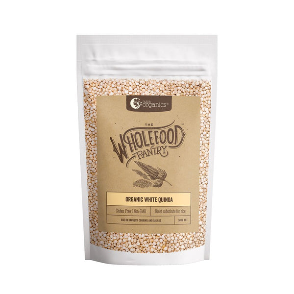 Nutra Organics The Wholefood Pantry Organic White Quinoa 500g