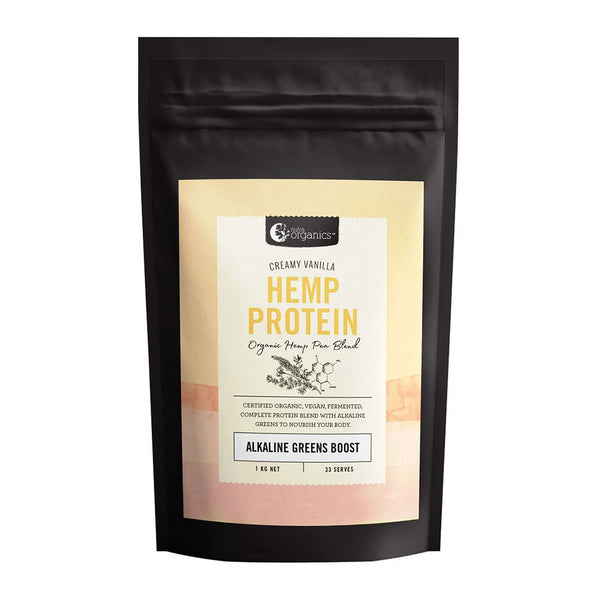 Nutra Organics Hemp Protein Creamy Vanilla 1 kg