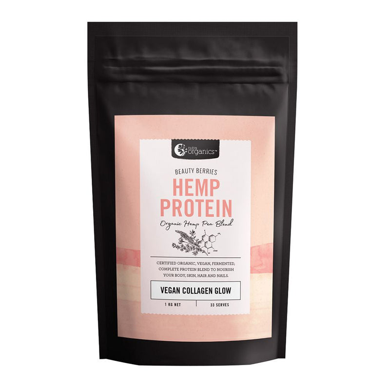 Nutra Organics Hemp Protein Beauty Berries 1 kg