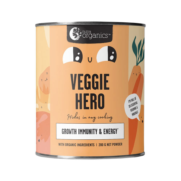 Nutra Organics Veggie Hero (Growth Immunity & Energy) 200g