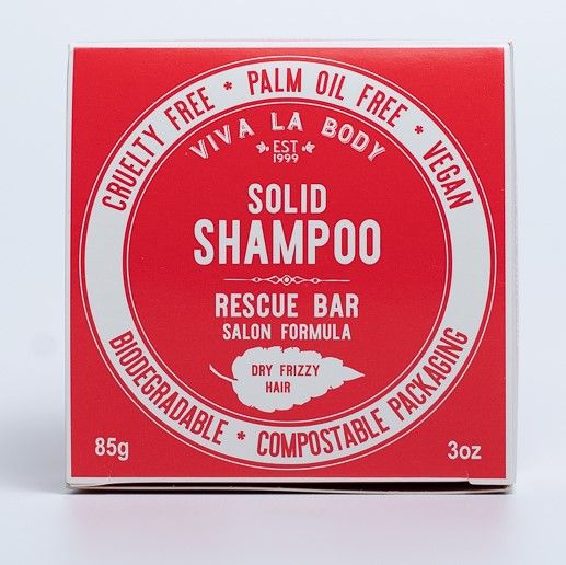 Viva La Body Rescue Bar Solid Shampoo Salon Formula 85g Bar
