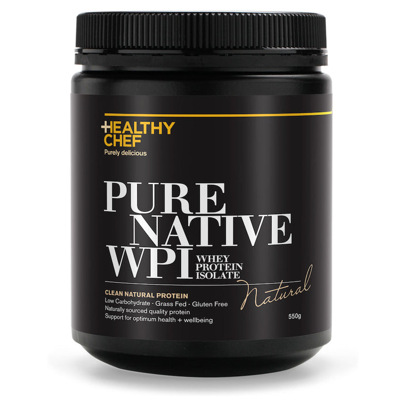 The Healthy Chef Pure Native WPI Natural 550g