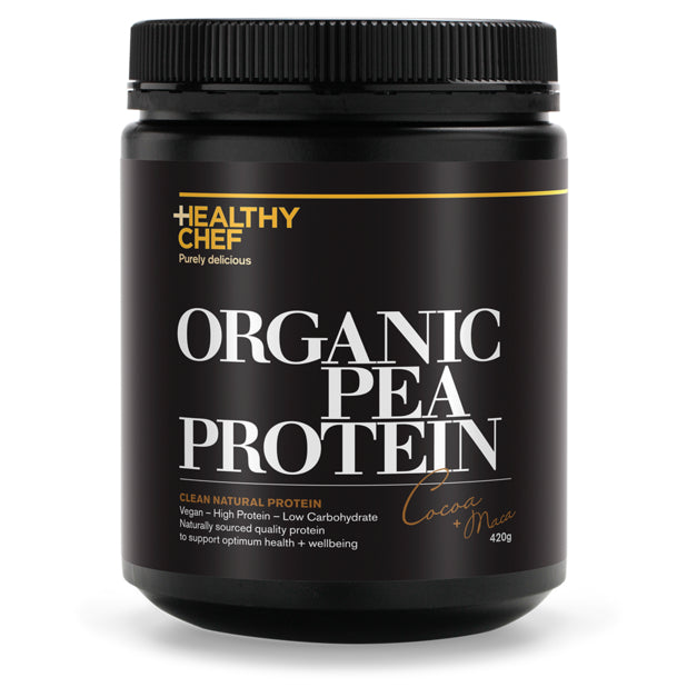 The Healthy Chef Organic Pea Protein Cocoa + Maca 550g