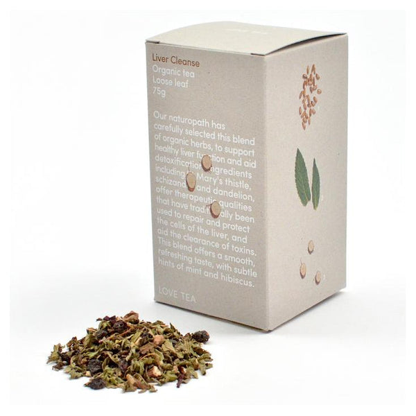 Love Tea Organic Liver Cleanse Tea Loose Leaf 75g