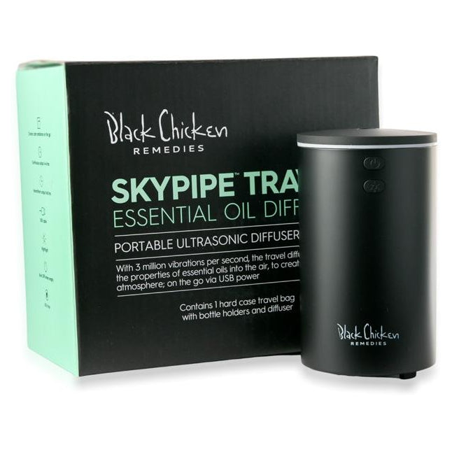 Black Chicken Remedies Skypipe Travel Essential Oil Diffuser – Fresh ...