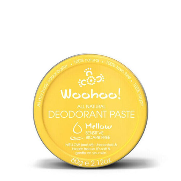 Woohoo Deodorant Paste Mellow Tin 60g - Sensitive
