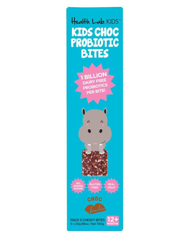 Health Lab Kids Choc Coconut Probiotic Bites 100g