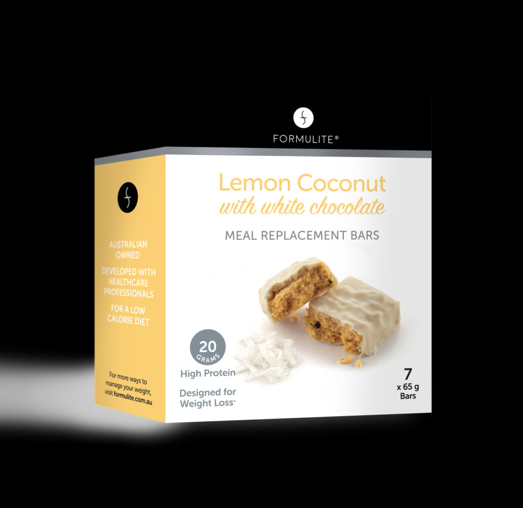 Formulite Formulite Meal Replacement 7 Bar Box - Lemon Coconut Flavour – Fresh ...
