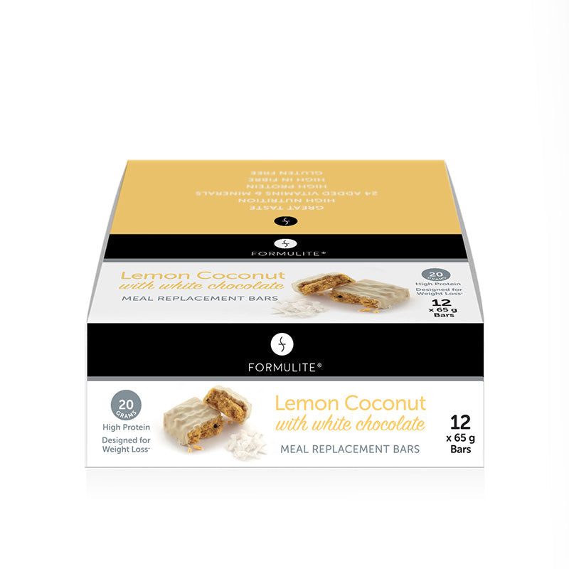 Formulite Meal Replacement 12 Bar Box - Lemon Coconut Flavour – Fresh ...