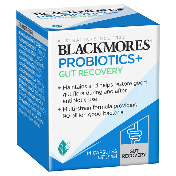 Blackmores Probiotics + Gut Recovery 14 Capsules