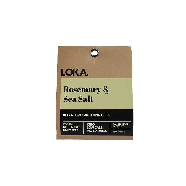 Loka Rosemary & Sea Salt Crackers 160g