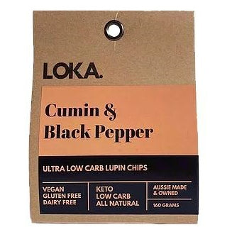 Loka Cumin & Black Pepper Crackers 160g