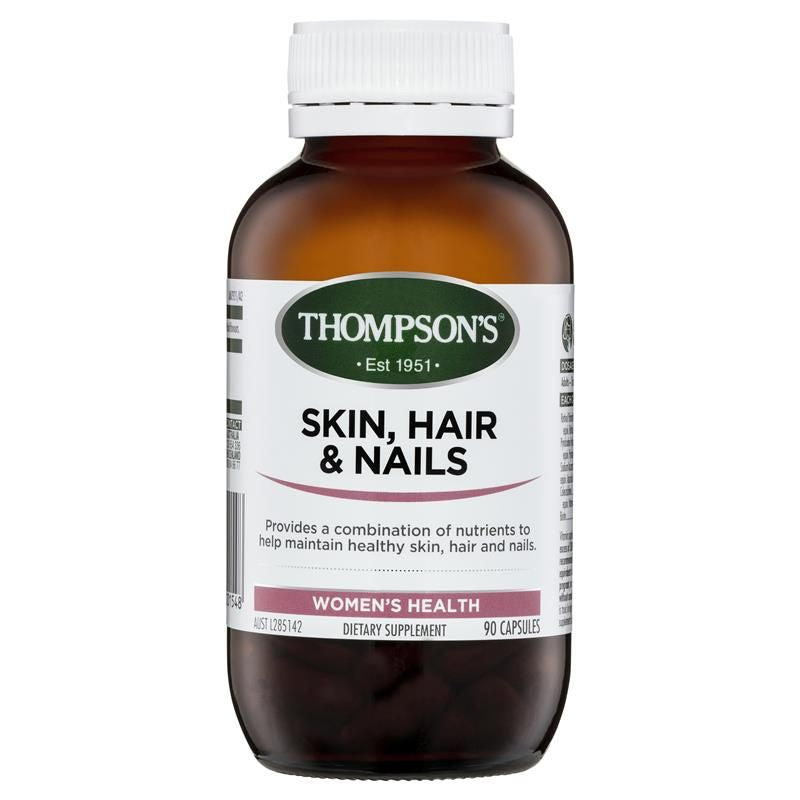 Thompson's Skin, Hair & Nails 90 Capsules