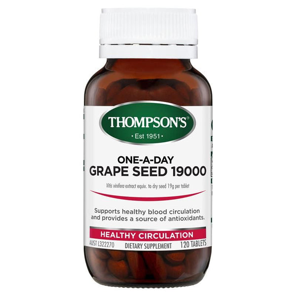 Thompson's One-A-Day Grape Seed 19000mg 120 Tablets