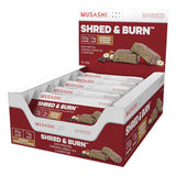 Musashi Shred & Burn Espresso Hazelnut 60g X 12