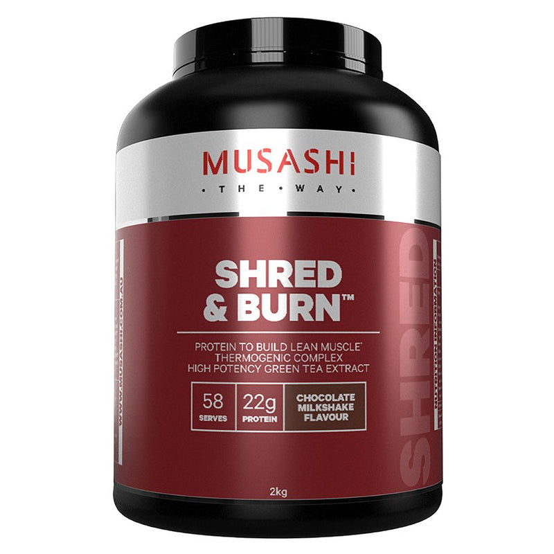 Musashi Shred & Burn Chocolate Milkshake 2 kg