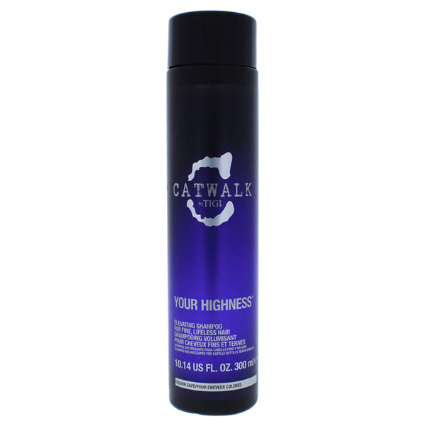 TIGI Catwalk Your Highness Elevating Shampoo by TIGI for Unisex - 10.14 oz Shampoo