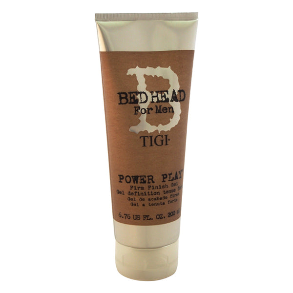 TIGI Bed Head B For Men Power Play Firm Finish Gel by TIGI for Men - 6.76 oz Gel