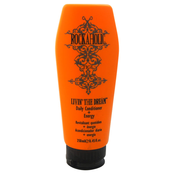 TIGI Rockaholic Livin The Dream Sulfate Free Conditioner + Energy by TIGI for Unisex - 8.45 oz Conditioner